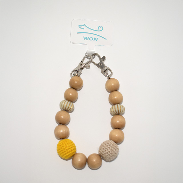 [WON]ウッドビーズブレスレット