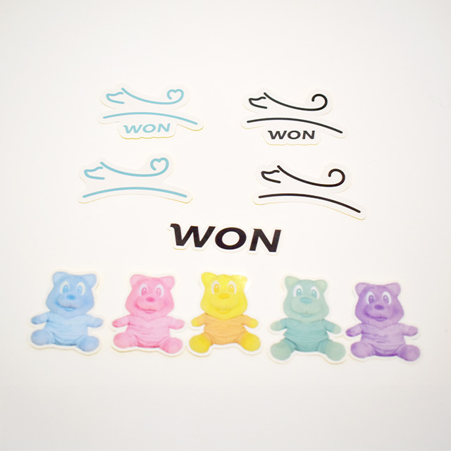 [WON]フレークシールセット