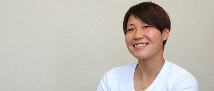 山根恵里奈選手