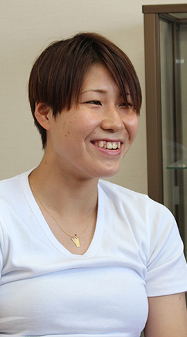山根恵里奈選手