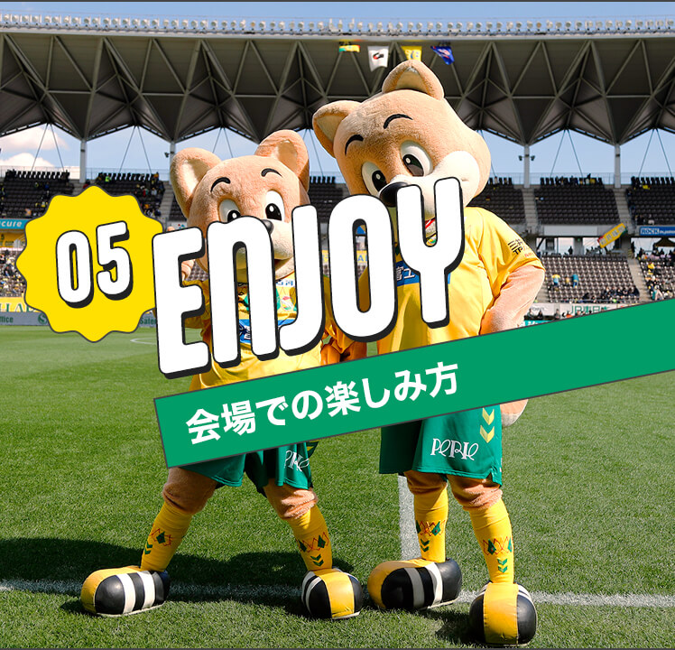 会場での楽しみ方