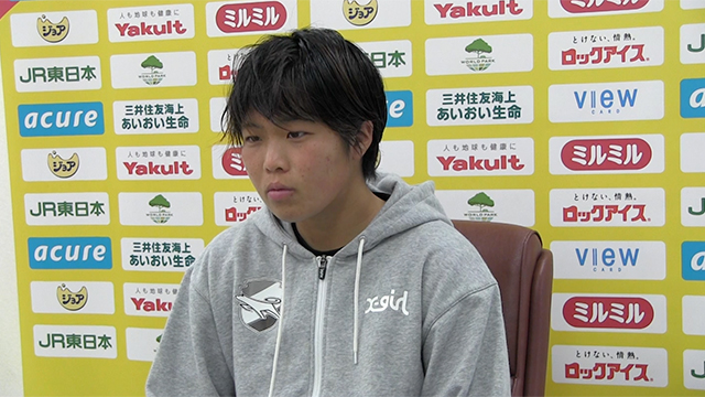 Ac長野パルセイロ レディース戦 曽根 七海選手コメント 動画 United Online Plus ジェフユナイテッド市原 千葉 公式ウェブサイト