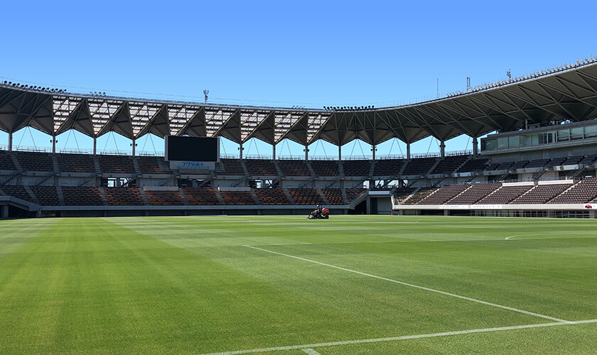 フクアリのピッチから