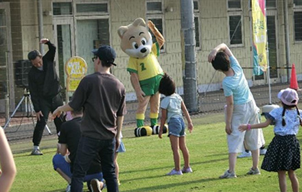 ユナパでラジオ体操