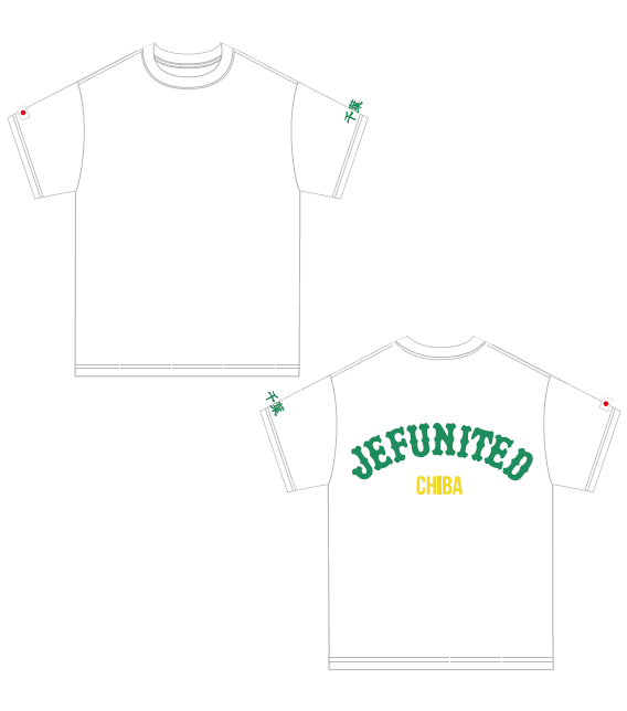 W.J.Pアーチ刺繍Tシャツ